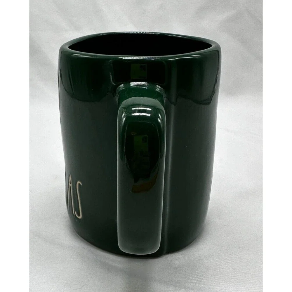 NEW Rae Dunn Green "Merry Elfin' Christmas" Coffee Mug - Magenta Artisan #202 - Picture 3 of 9